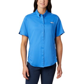Columbia Ženske Košulje - PFG Tamiami II Short Sleeve Plave | JRNG-16327